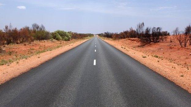 Road in Northern Territory