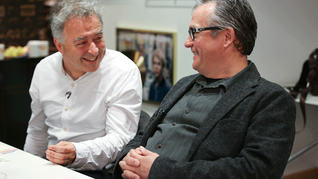 Frank Cottrell Boyce and Charlie Higson