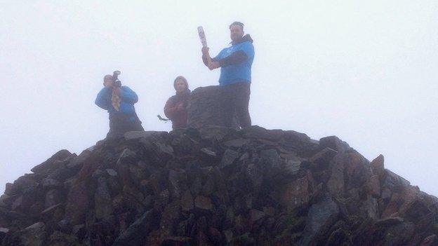 QBR on Snowdon Summit