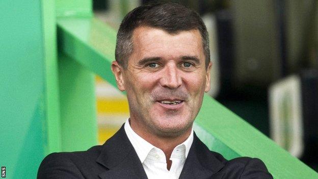 Former Republic of Ireland, Manchester United and Celtic midfielder Roy Keane