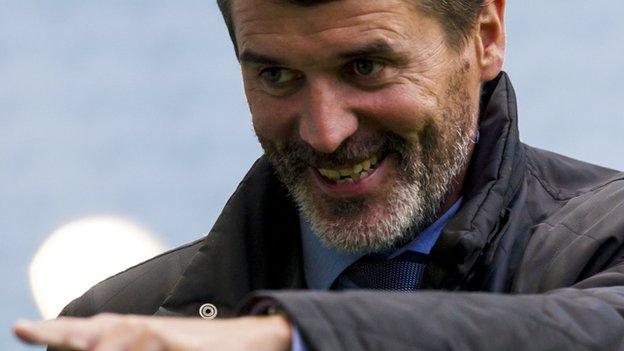 Republic of Ireland number two Roy Keane