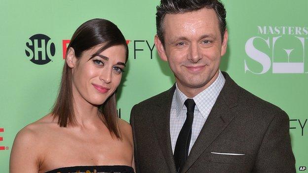 Lizzy Caplan and Michael Sheen