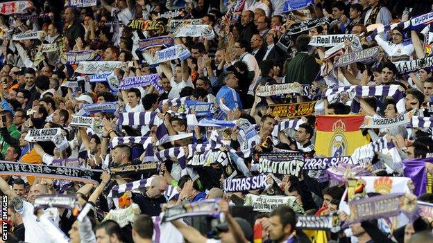 Real Madrid have been ordered to partially close the Bernabeu for one match