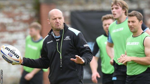 Glasgow Warriors head coach Gregor Townsend