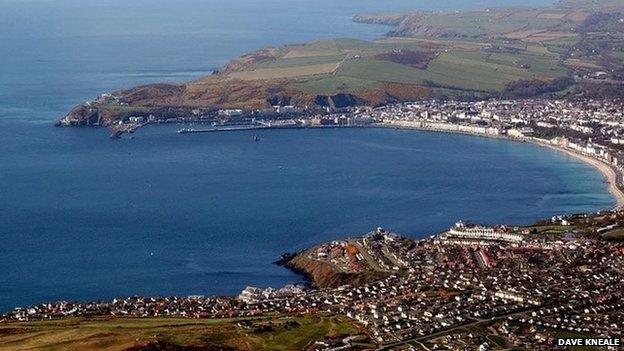 Irish Sea from the Isle of Man