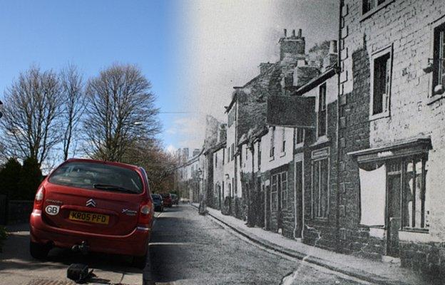 Bridgegate, Barnard Castle 1900s/2014