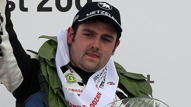 Michael Dunlop produced the fastest Superbike practice lap of the week in the Isle of Man on Friday night