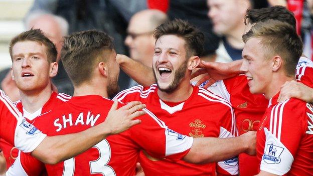 Southampton's Adam Lallana