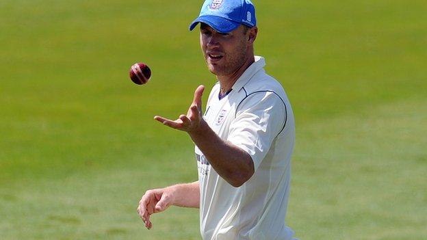 Andrew Flintoff playing for St Annes