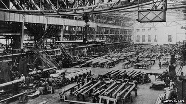 Krupp factory in Essen