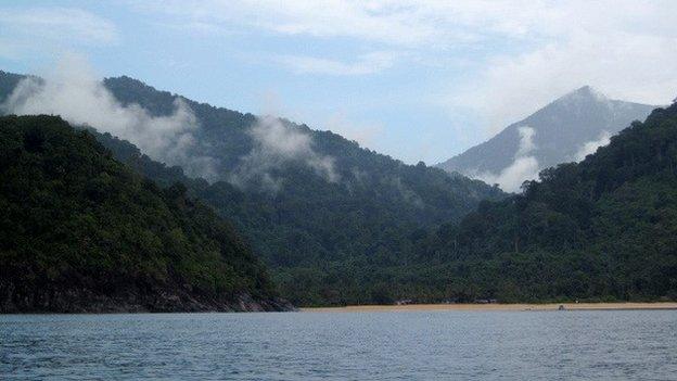 East coast of Tioman