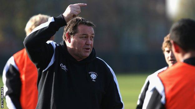 New Zealand head coach Steve Hansen