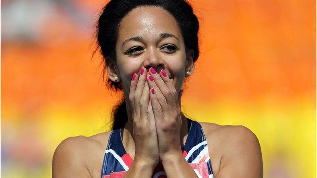 British heptathlete Katarina Johnson-Thompson