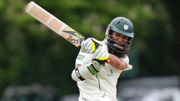 Worcestershire's England Twenty20 international allrounder Moeen Ali