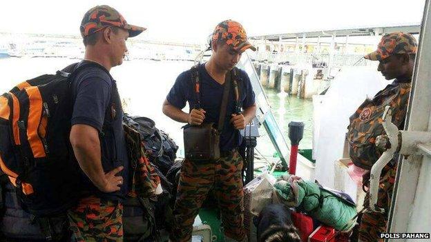 Malaysian rescuers