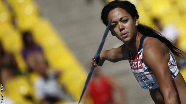 British heptathlete Katarina Johnson-Thompson