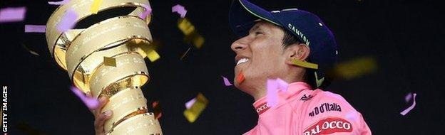 Nairo Quintana wins Giro d'Italia