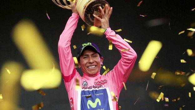 Nairo Quintana wins Giro d'Italia