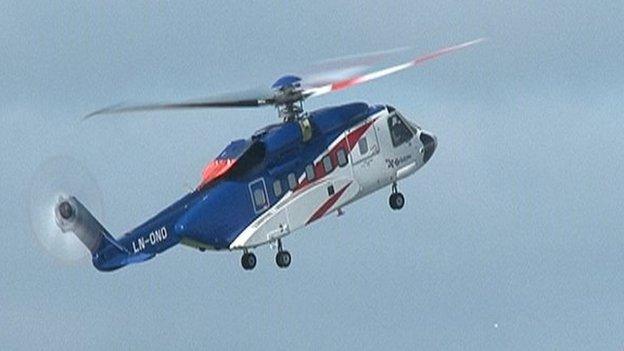 Norwegian helicopter