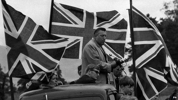 Ian Paisley in 1970