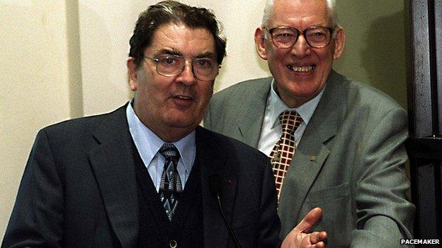 John Hume and Ian Paisley