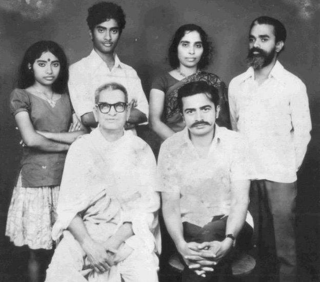 Sanal Edamaruku with his family