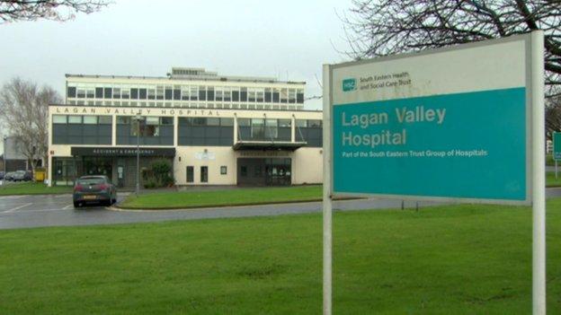 Lagan Valley Hospital in Lisburn