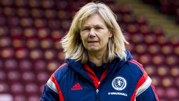 Scotland coach Anna Signeul