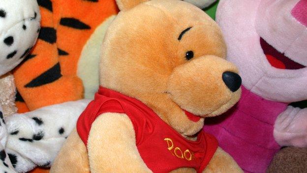 Toy Pooh bear