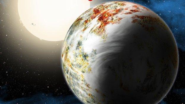 Artist's picture of Kepler-10c