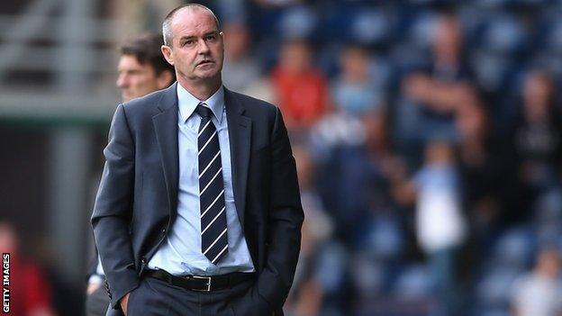 Steve Clarke during his time at West Brom