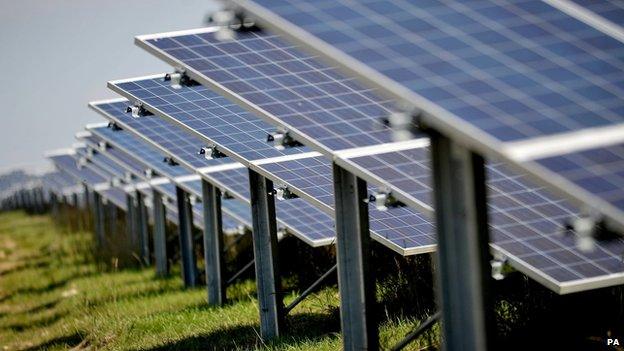 Solar farm, Wiltshire