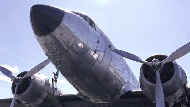 DC3 Dakota at IAT Air Tattoo RAF Fairford