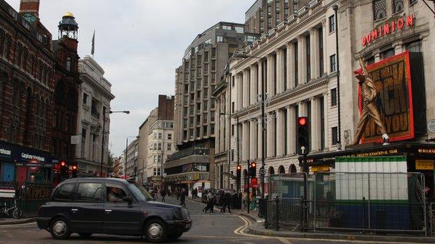 Tottenham Court Road pictured in November 2013