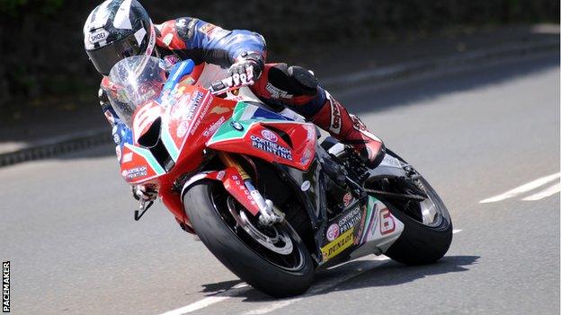 Michael Dunlop now has nine carer wins at the Isle of Man TT races