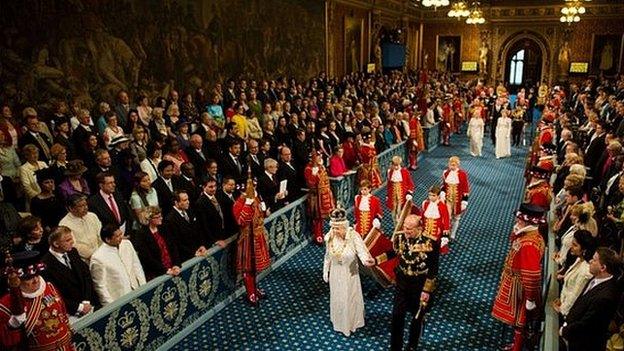 The Queen and the Duke of Edinburgh during the 2012