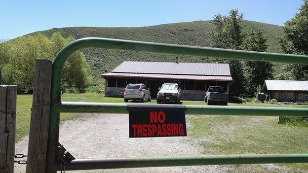 Bergdahls' home in Idaho