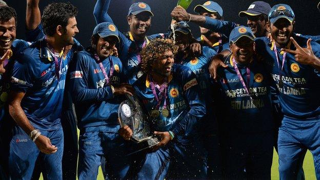 Sri Lanka celebrate