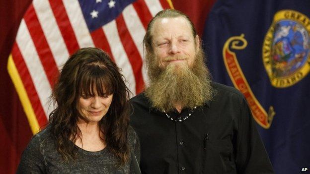 Jani and Robert Bergdahl (1 June 2014)