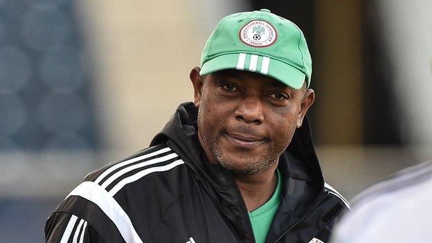 Nigeria coach Stephen Keshi