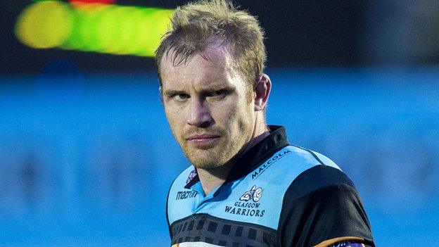 Glasgow Warriors forward Al Kellock