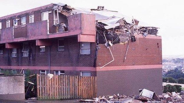 Creggan bomb scene