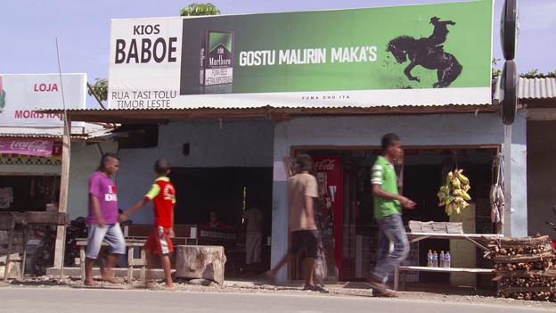 Shop front in East Timor