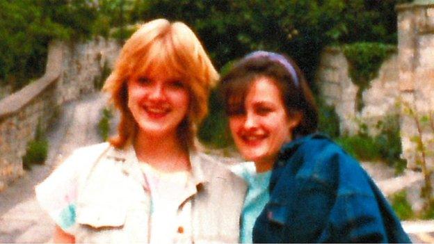 New photo released of Melanie Road (left) and her friend Suzy Heap