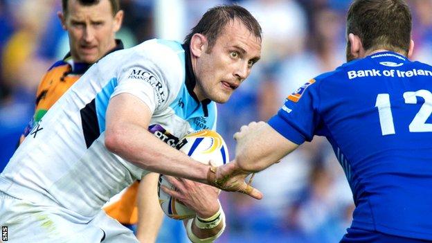 Glasgow Warriors forward Al Kellock