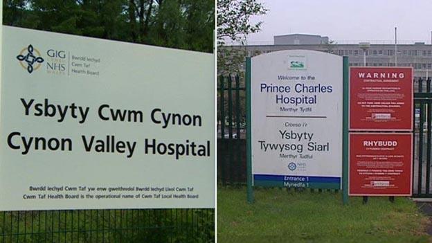 Ysbyty Cwm Cynon and Prince Charles Hospital