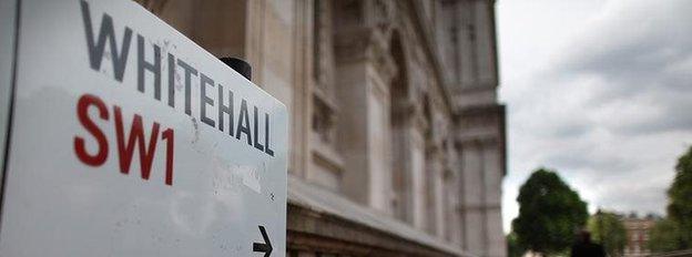 Whitehall street sign