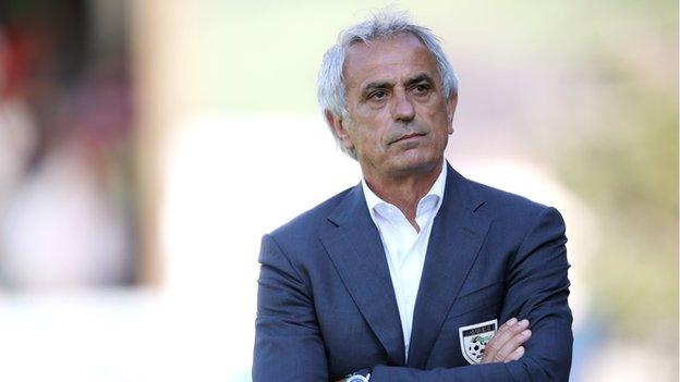 Algeria coach Vahid Halilhodzic