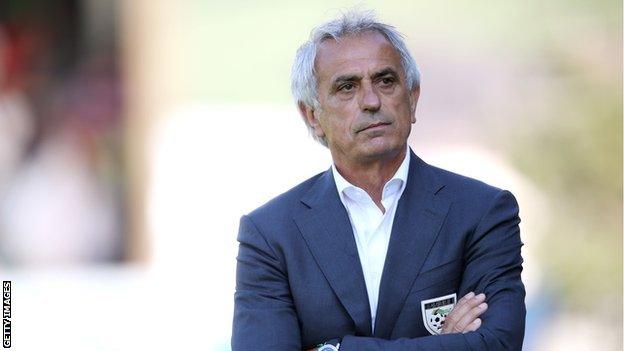 Algeria coach Vahid Halilhodzic