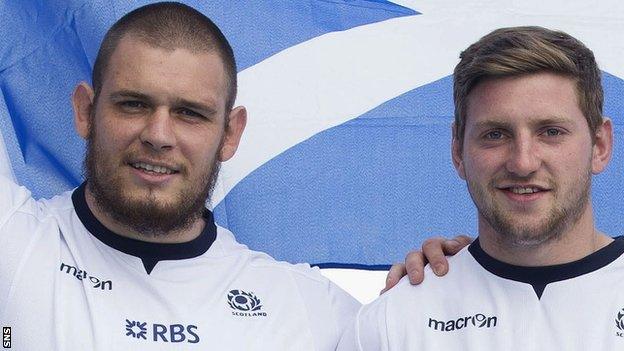 Gordon Reid and Finn Russell